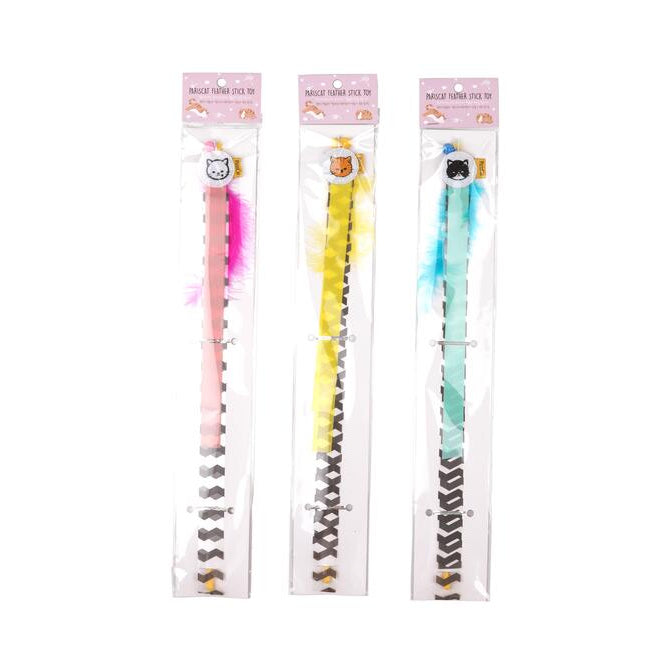 Pariscat Feather Cat Stick Toy