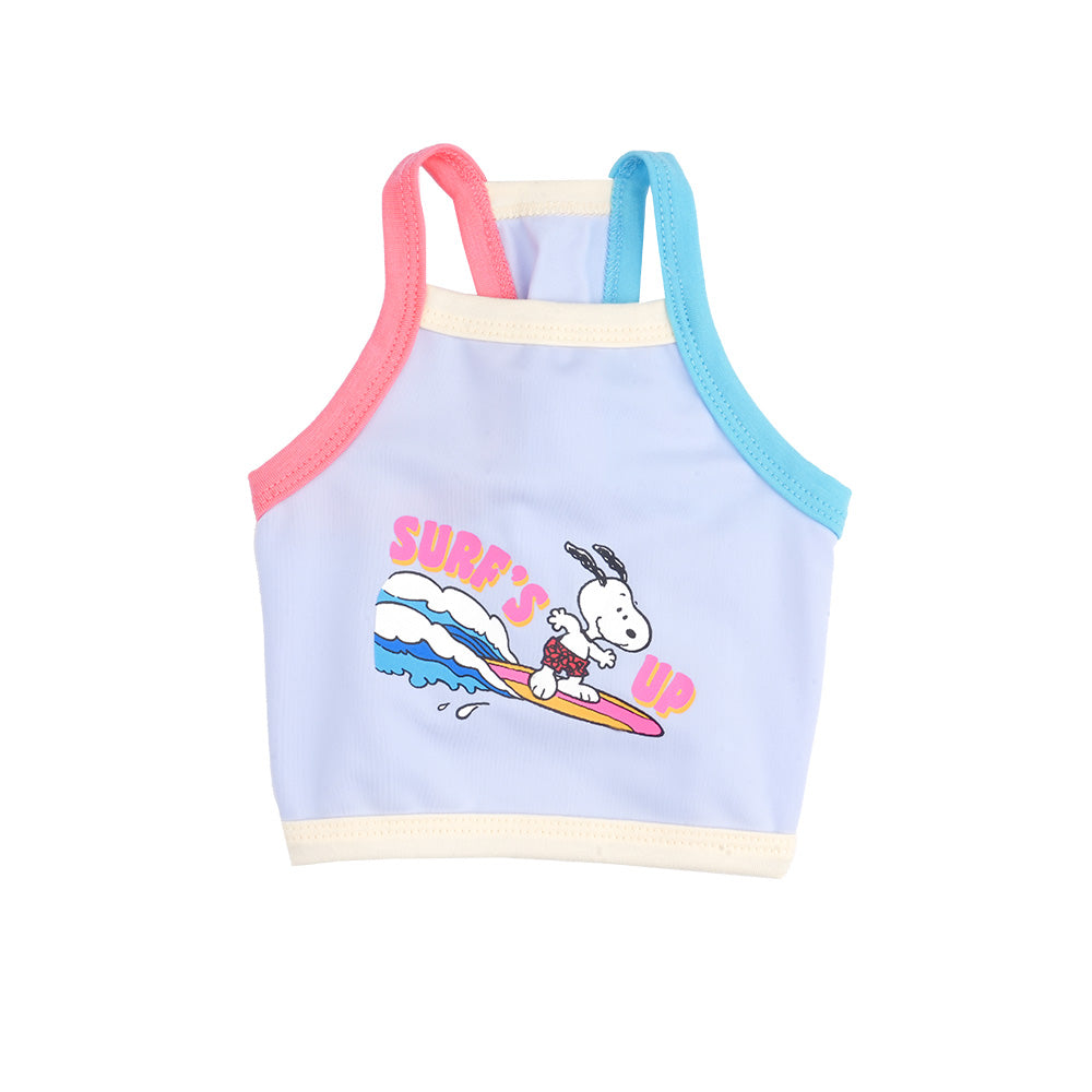 Peanuts Vacation Crop T-Shirt
