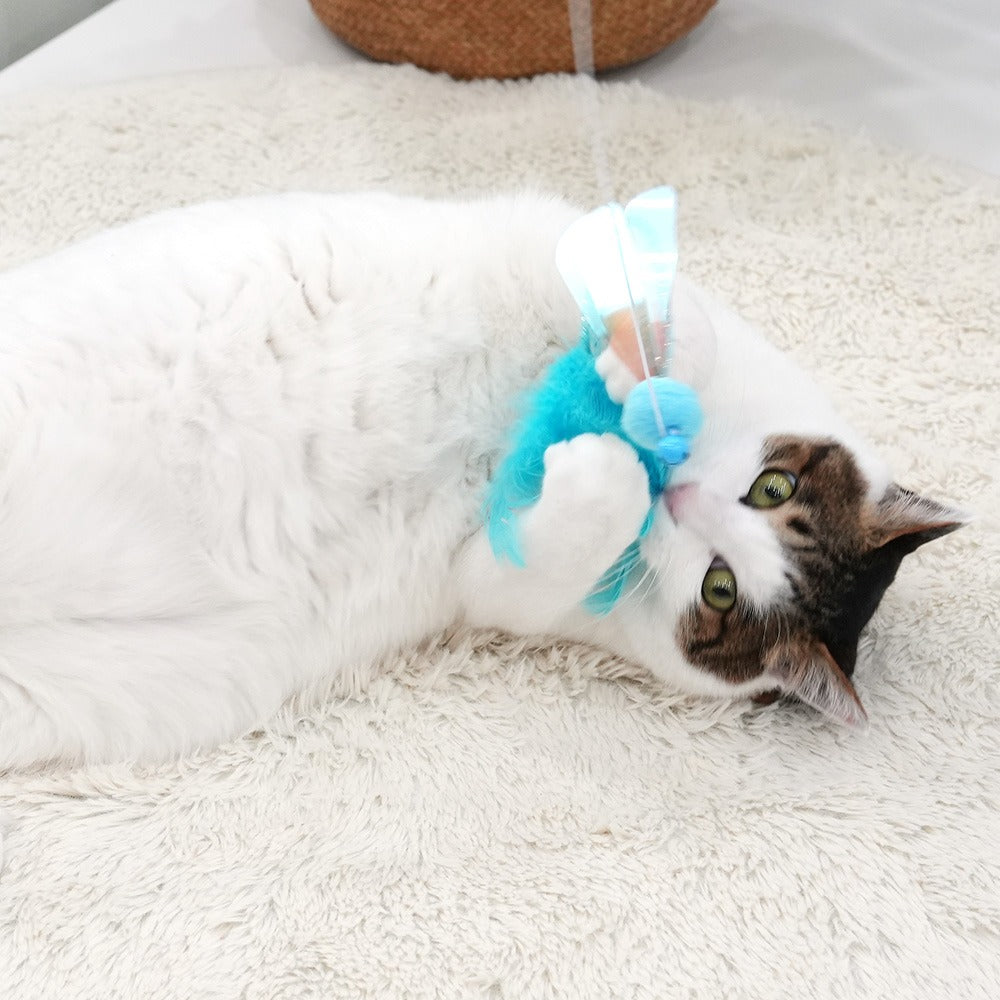 Shaking Cat Stick Toy