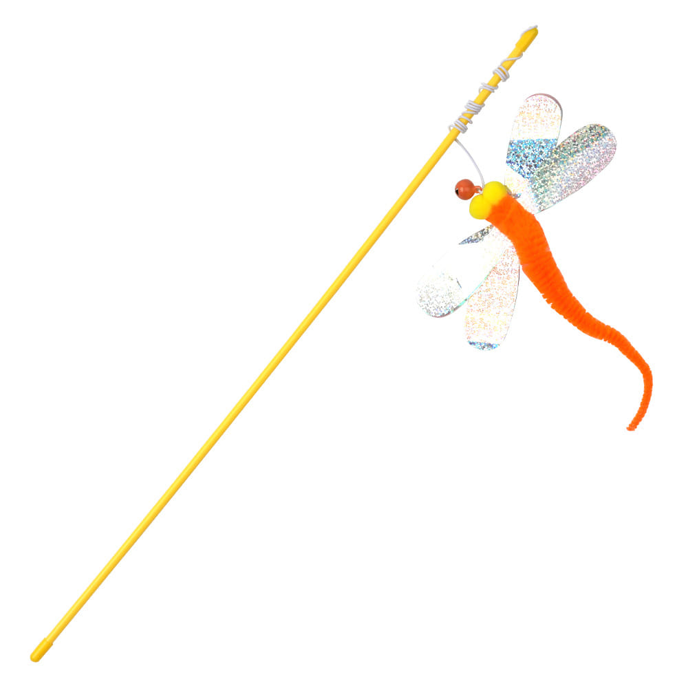 Flapping Cat Stick Toy