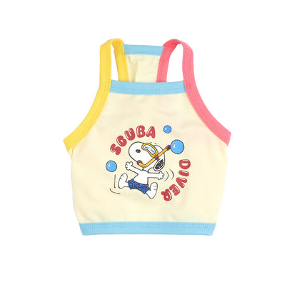Peanuts Vacation Crop T-Shirt