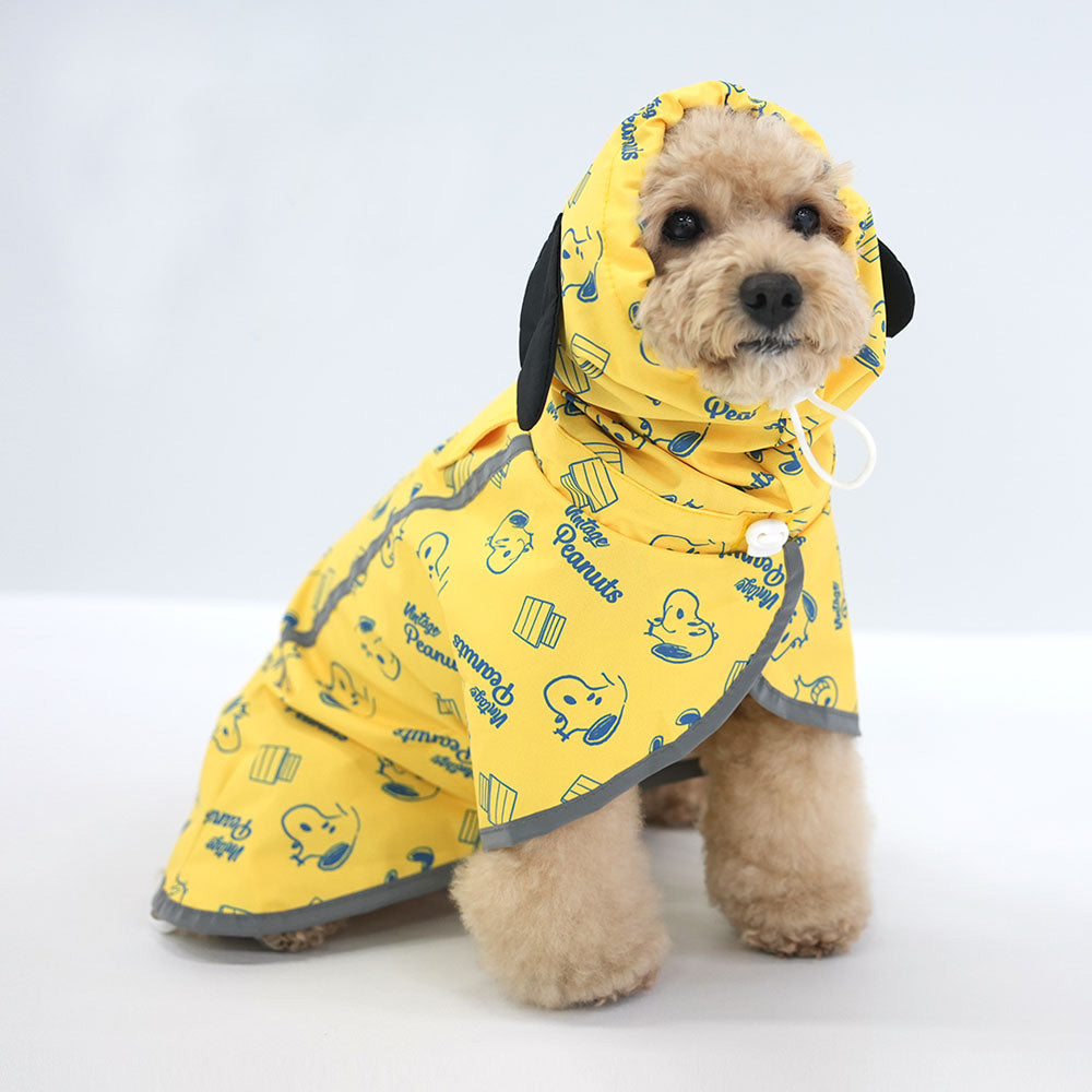 Peanuts Pattern Raincoat