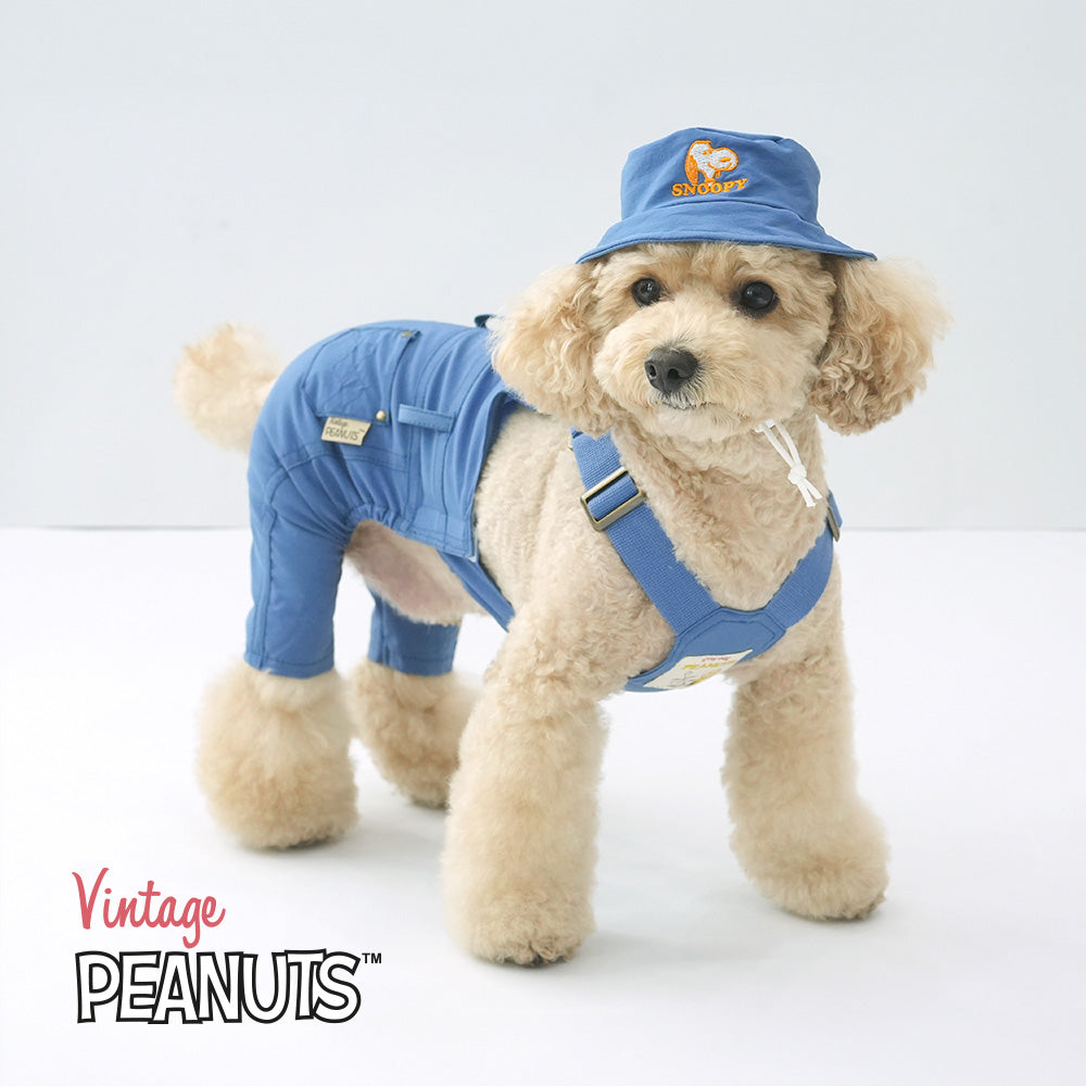 Peanuts Vintage Overall Pants Set