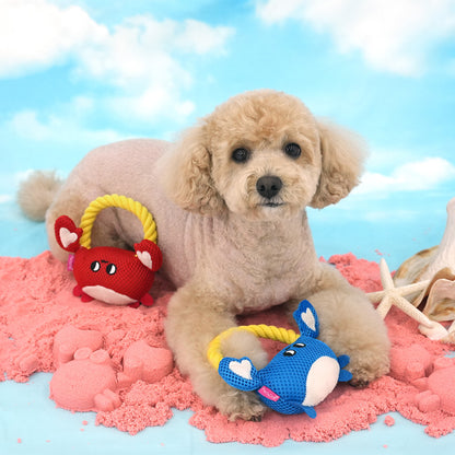 Crab Mesh Rope Toy