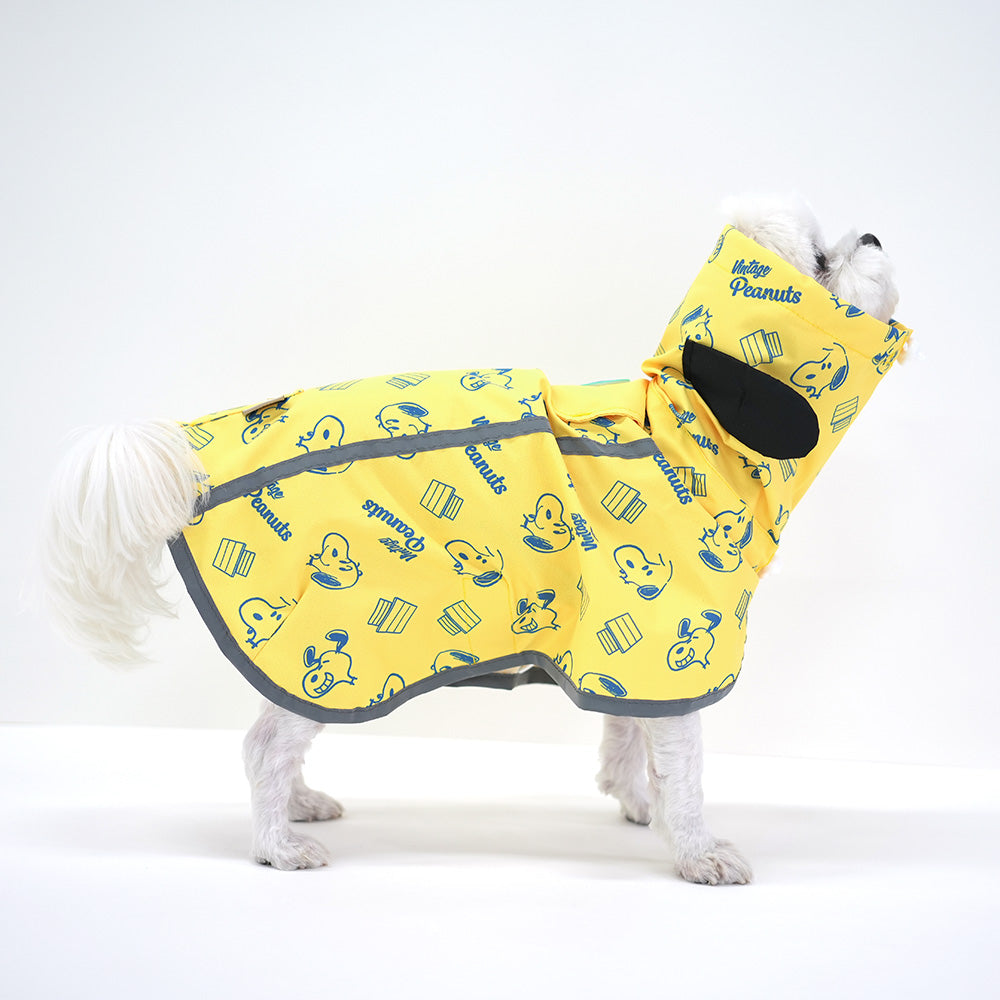 Peanuts Pattern Raincoat