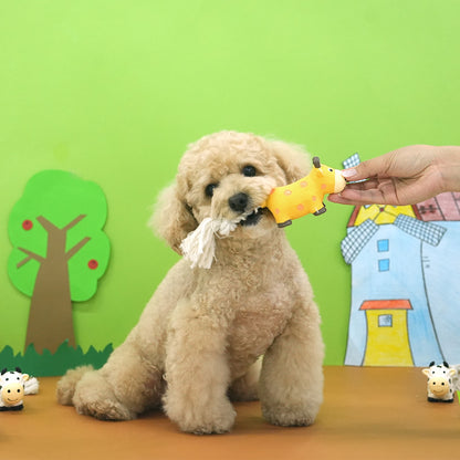 Animal Rope Latex Toy