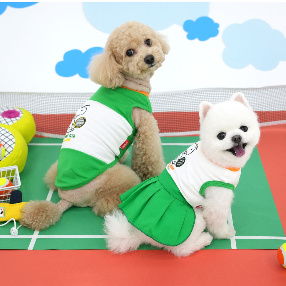 Peanuts Tennis Club T-Shirt & Dress Set