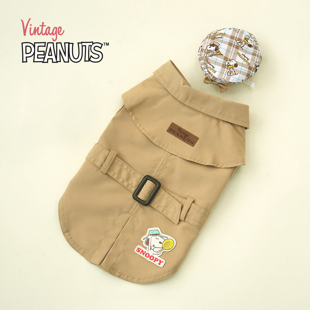 Peanuts Vintage Trench Coat Set