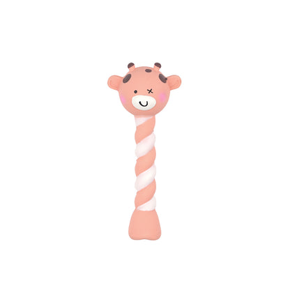 Mini Animal Screw Latex Toy