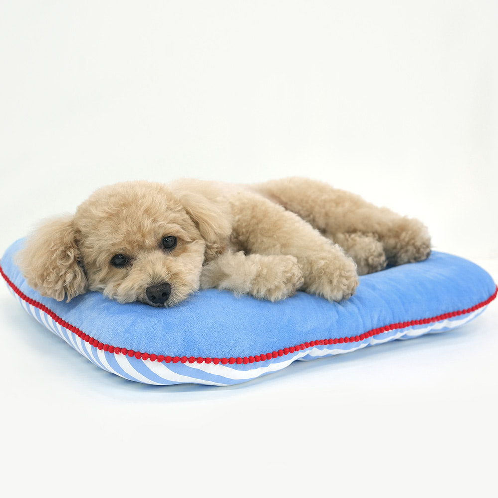 Peanuts Stripe Stroller Guard & Cushion