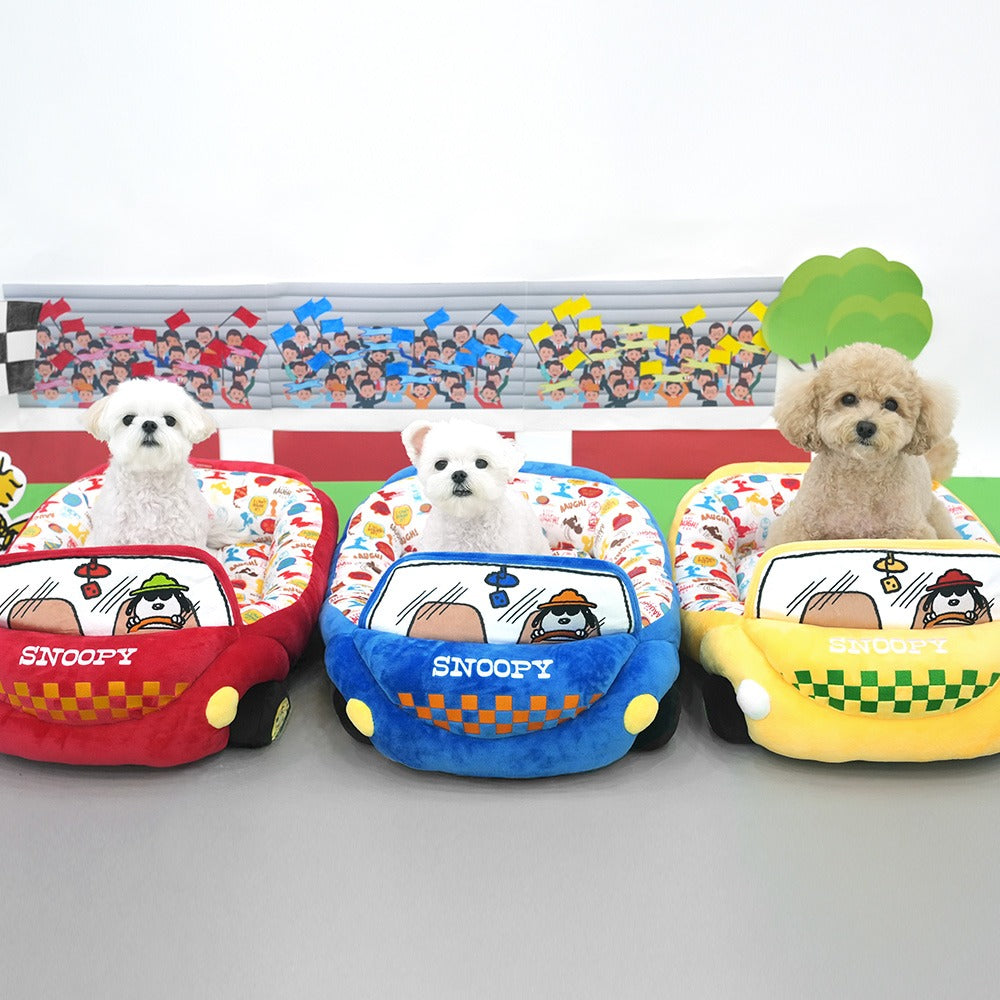 Peanuts Driving Car Bed