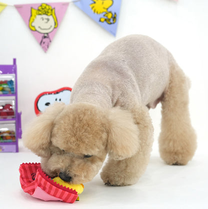 Peanuts Candy Bar Snack Toy