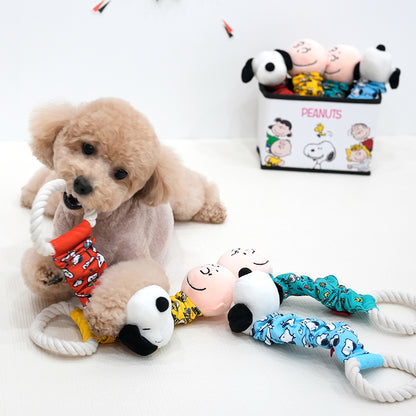 Peanuts Crunch Rope Toy
