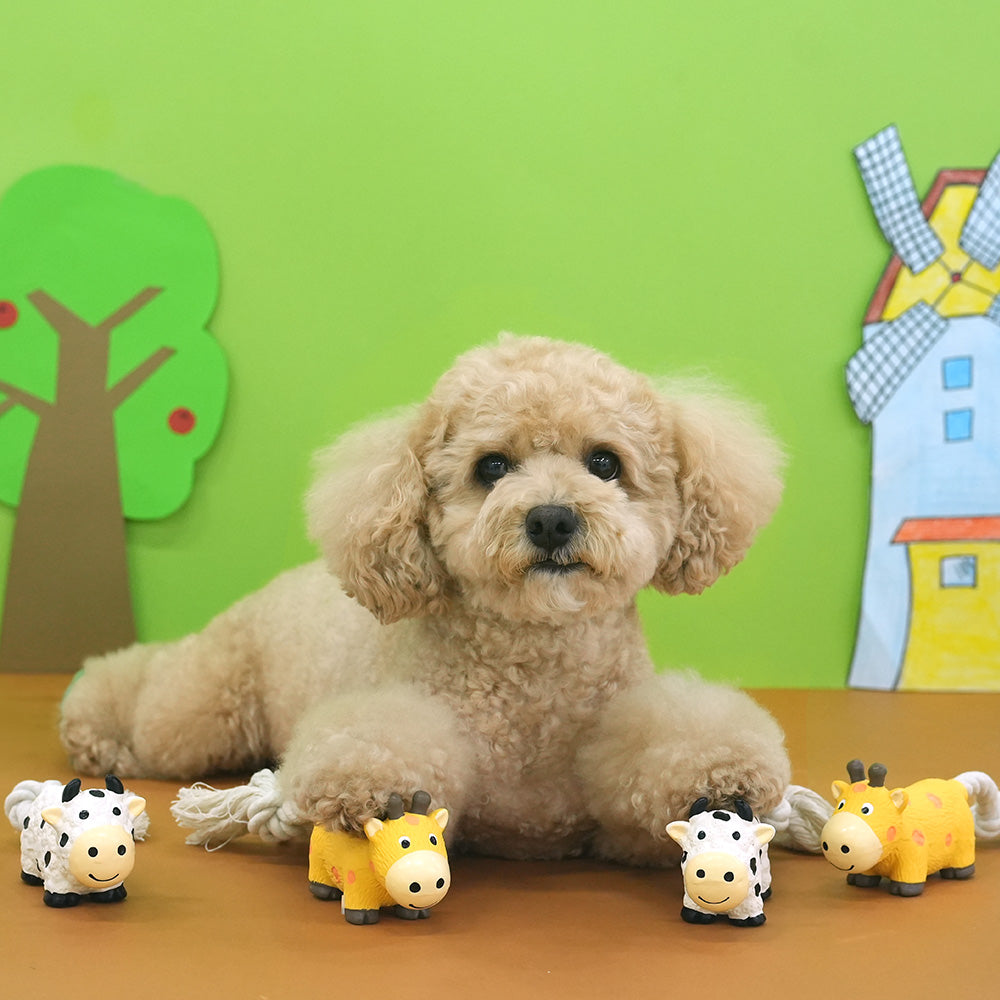 Animal Rope Latex Toy