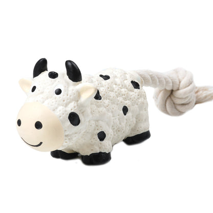 Animal Rope Latex Toy