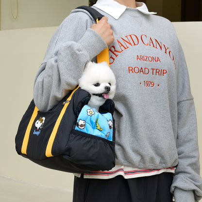 Peanuts Groovy Padded Sling Bag