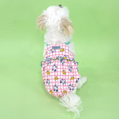 Peanuts Summer Check Pumpkin Dress