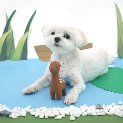 Natural Zoo Animal Latex Toy