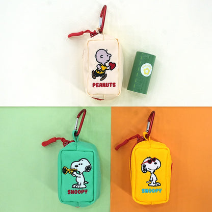 Peanuts Mini Poop Bag Pouch