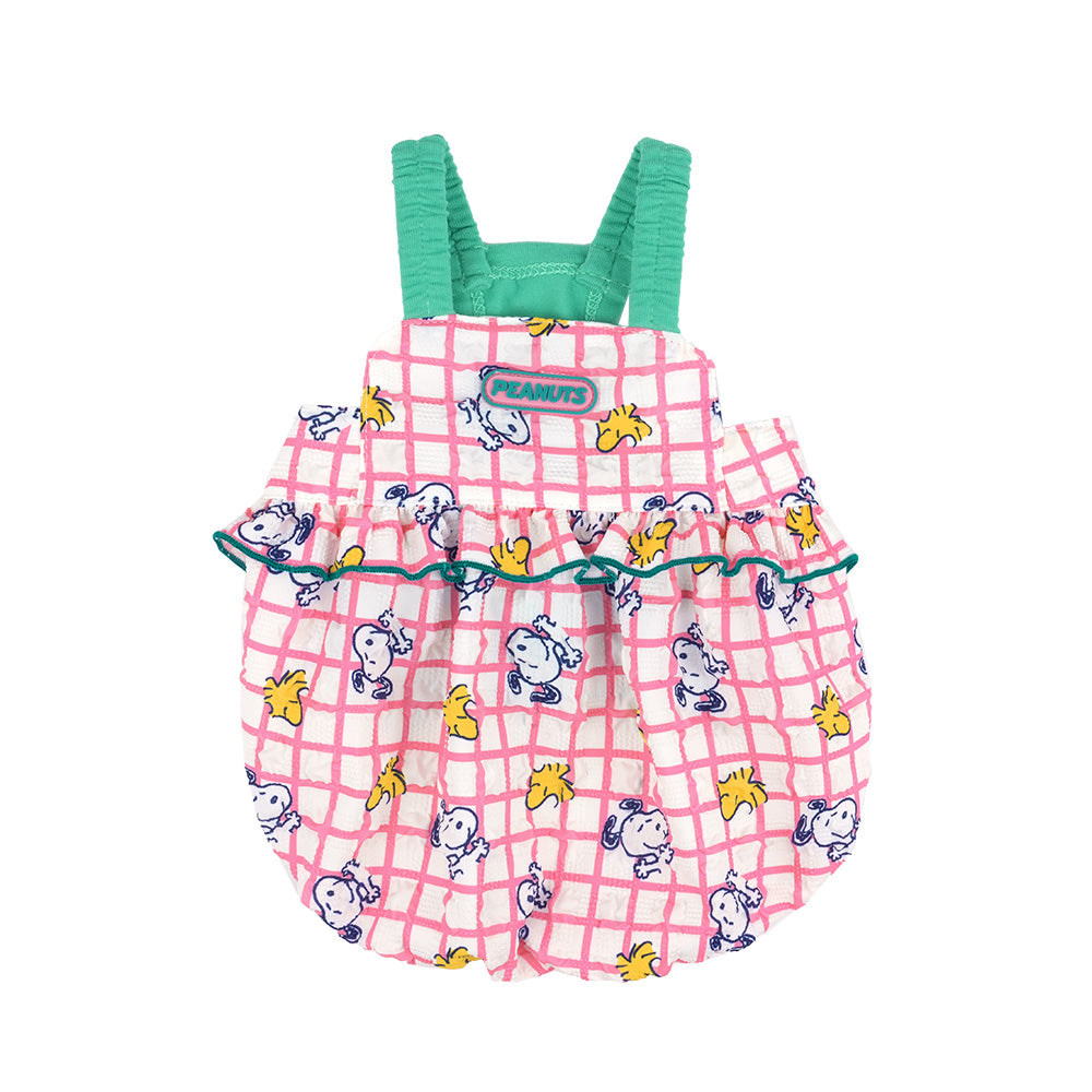 Peanuts Summer Check Pumpkin Dress