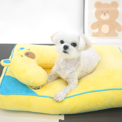 Sleepy Bear Pillow Bed