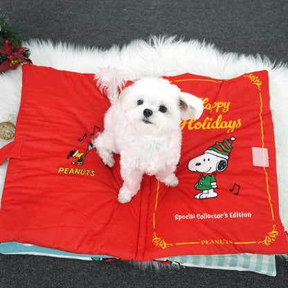 Peanuts Holiday Book Mat
