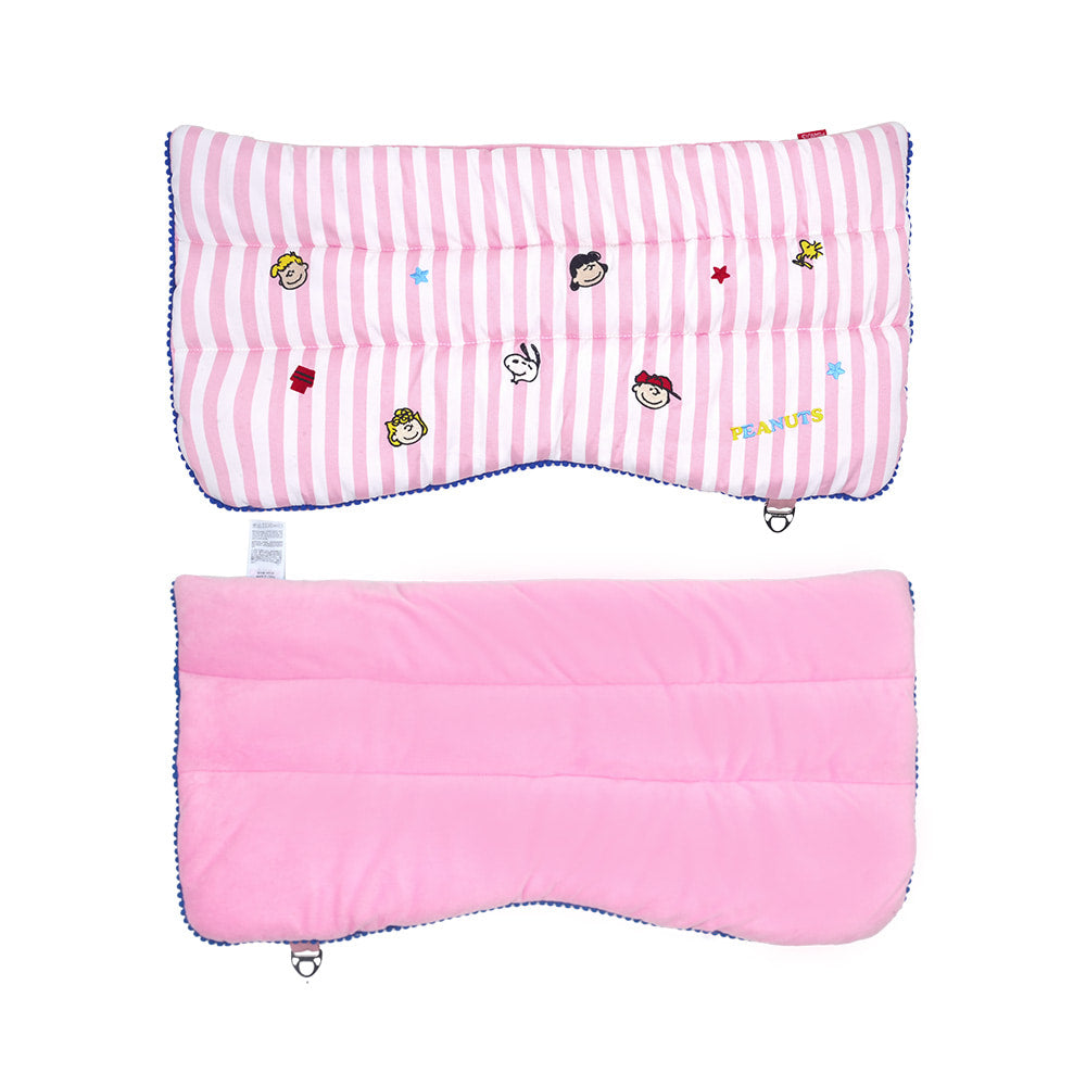 Peanuts Stripe Stroller Guard & Cushion