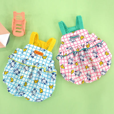 Peanuts Summer Check Pumpkin Dress