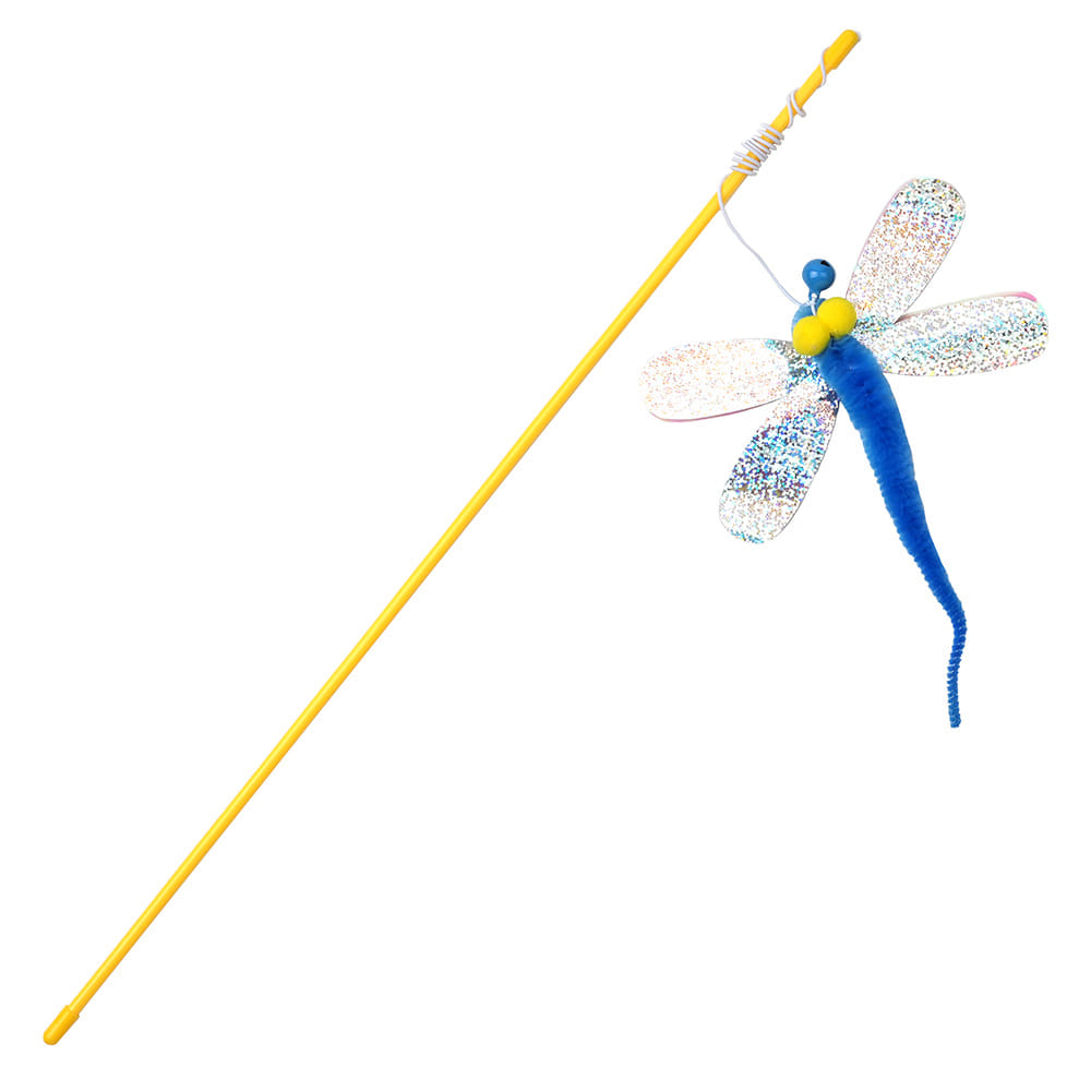 Flapping Cat Stick Toy