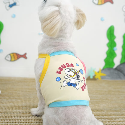 Peanuts Vacation Crop T-Shirt