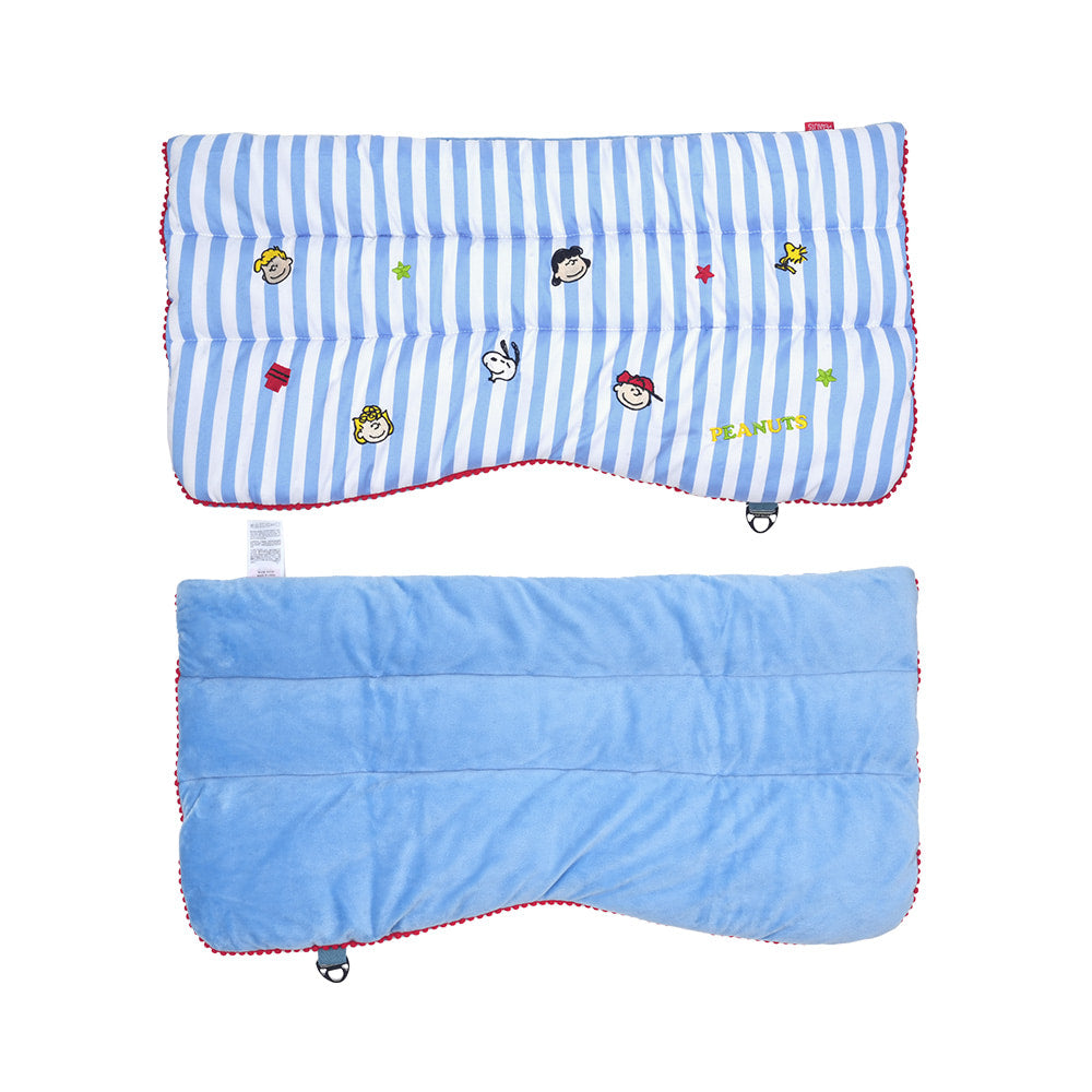 Peanuts Stripe Stroller Guard & Cushion