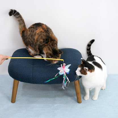 Pompom Bugs Cat Stick Toy