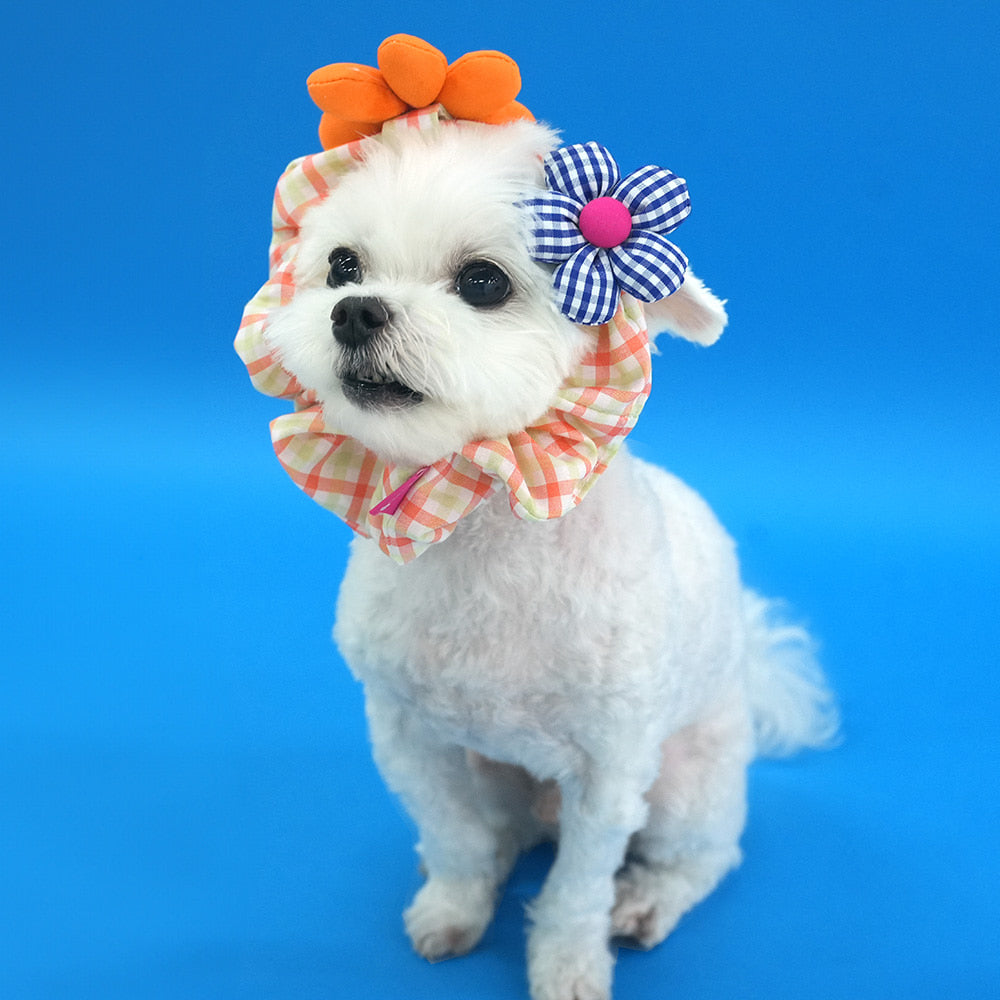 Flower Pet Scrunchie