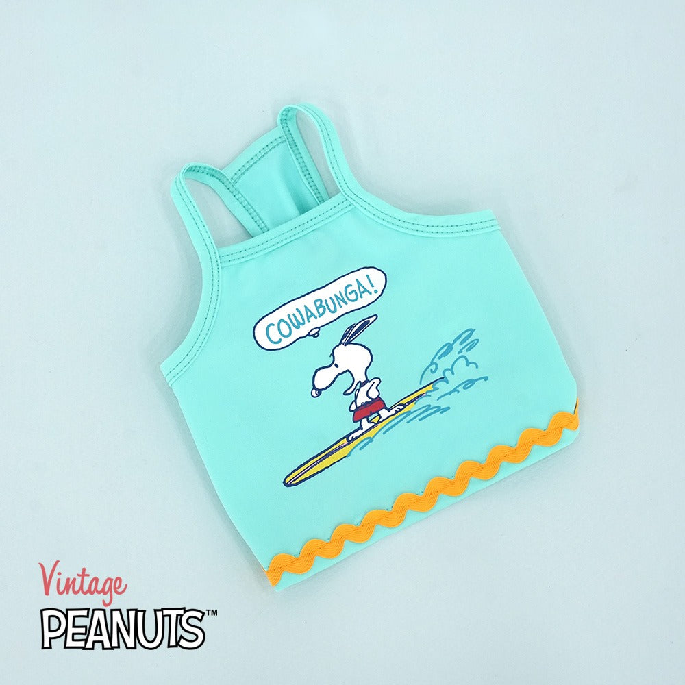 Peanuts Vintage Surfer Cool Crop T