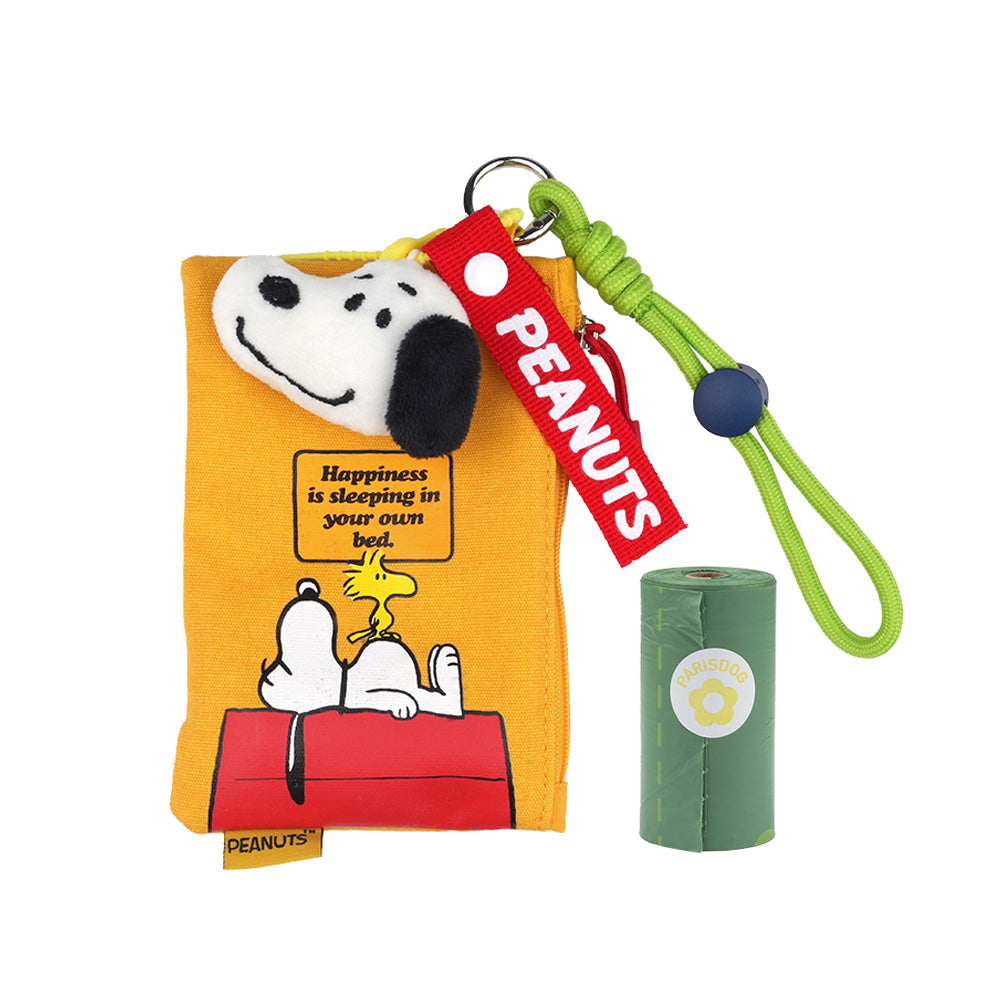 Peanuts Poop Pouch & Holder Set
