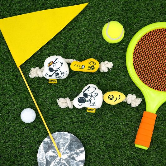 Peanuts Golf & Tennis Rope Toy
