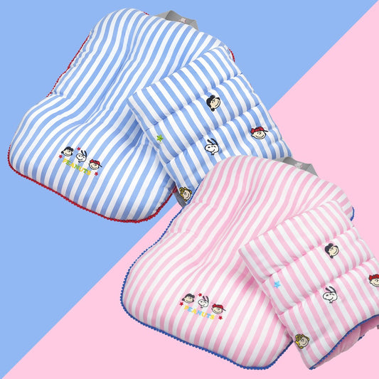 Peanuts Stripe Stroller Guard & Cushion