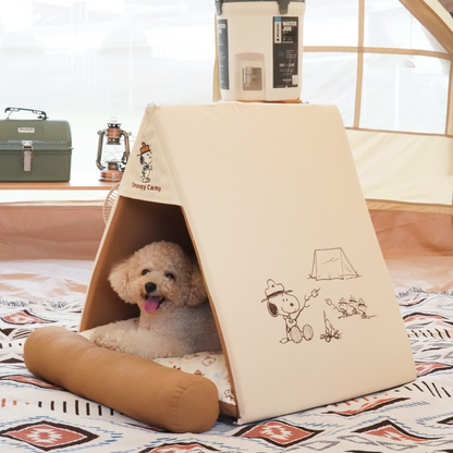 Peanuts Scout Camp House