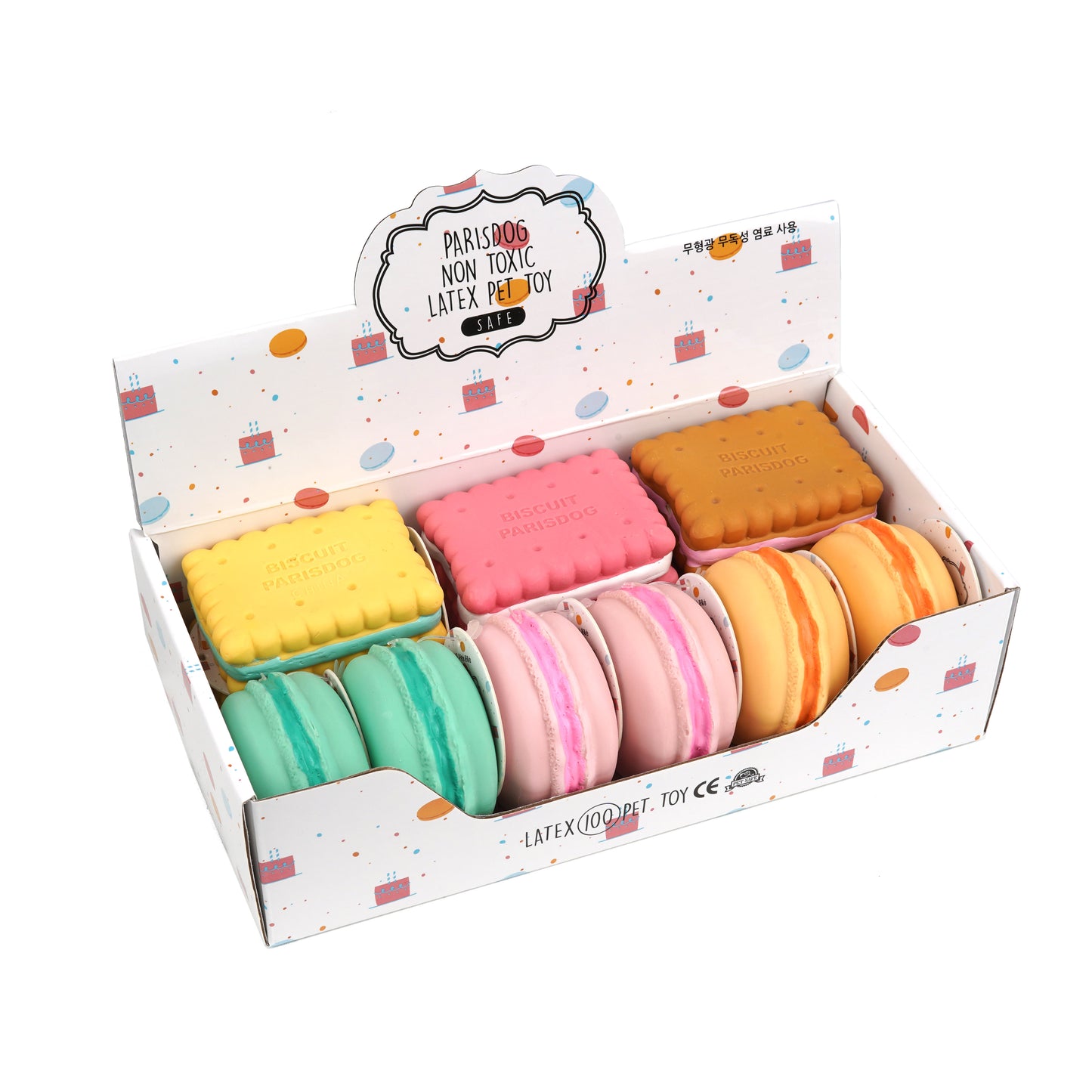 Macaron & Biscuit Latex Toy