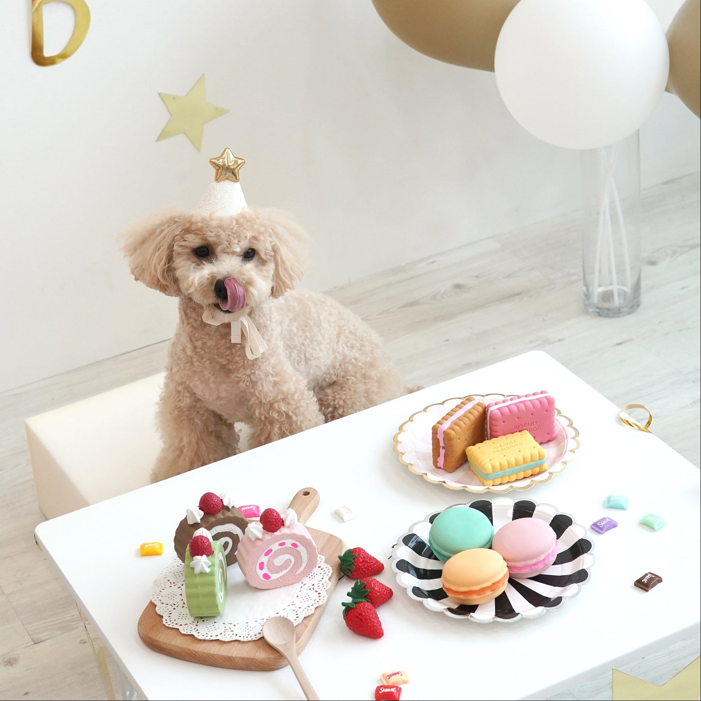 Macaron & Biscuit Latex Toy