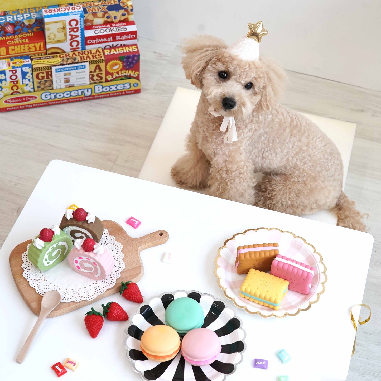 Macaron & Biscuit Latex Toy