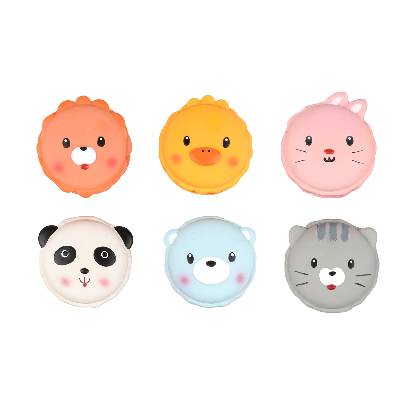 Animal Macaron Latex Toy