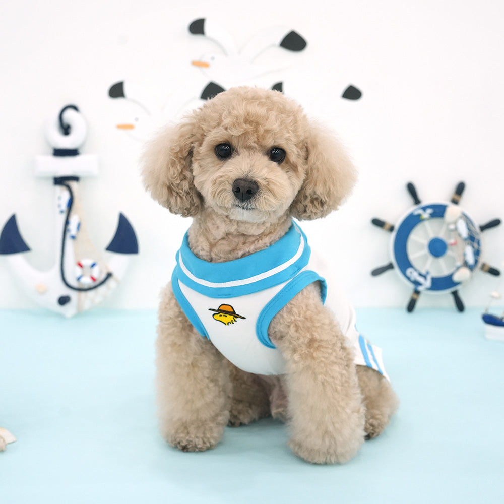 Peanuts Seaside Cool Collar T-Shirt