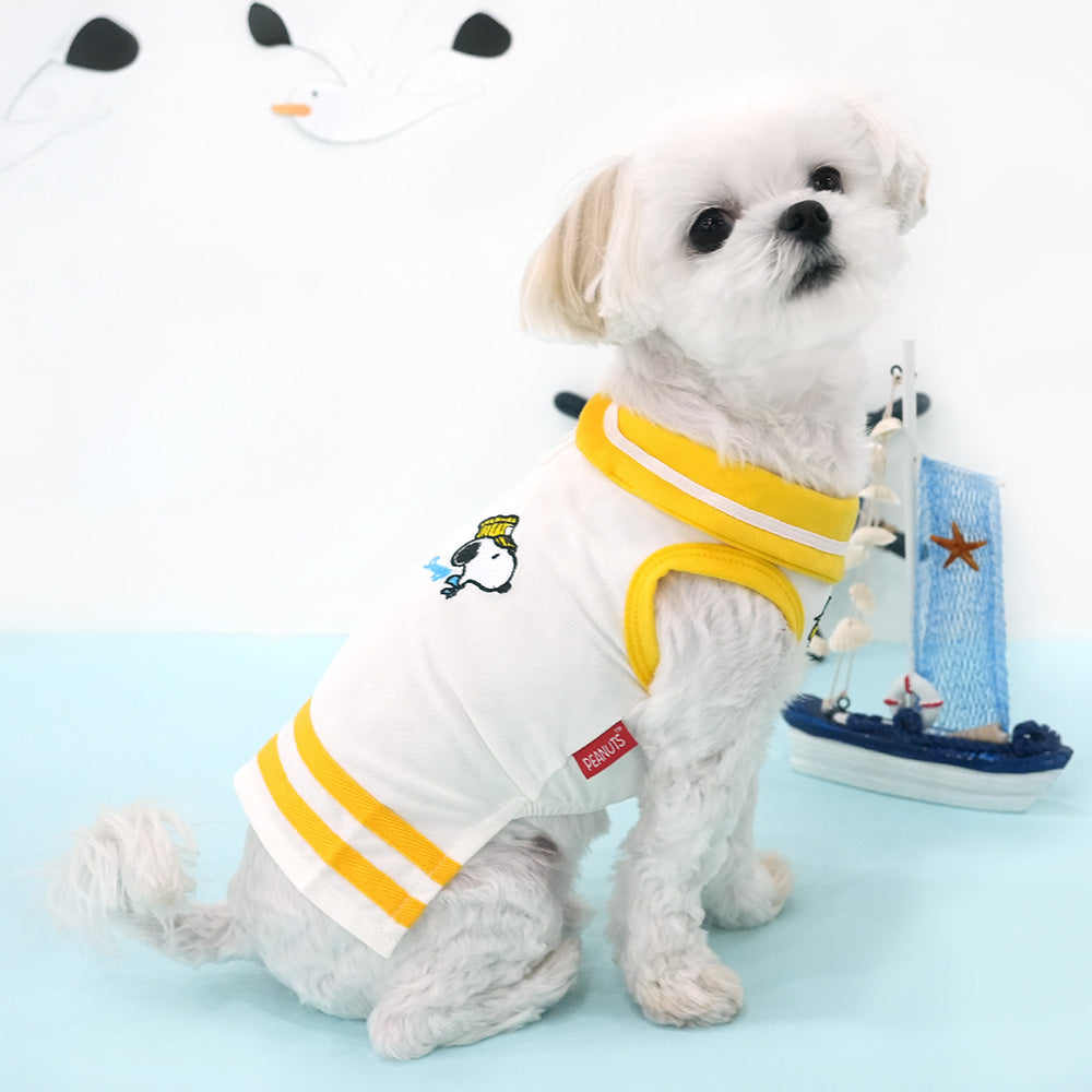 Peanuts Seaside Cool Collar T-Shirt