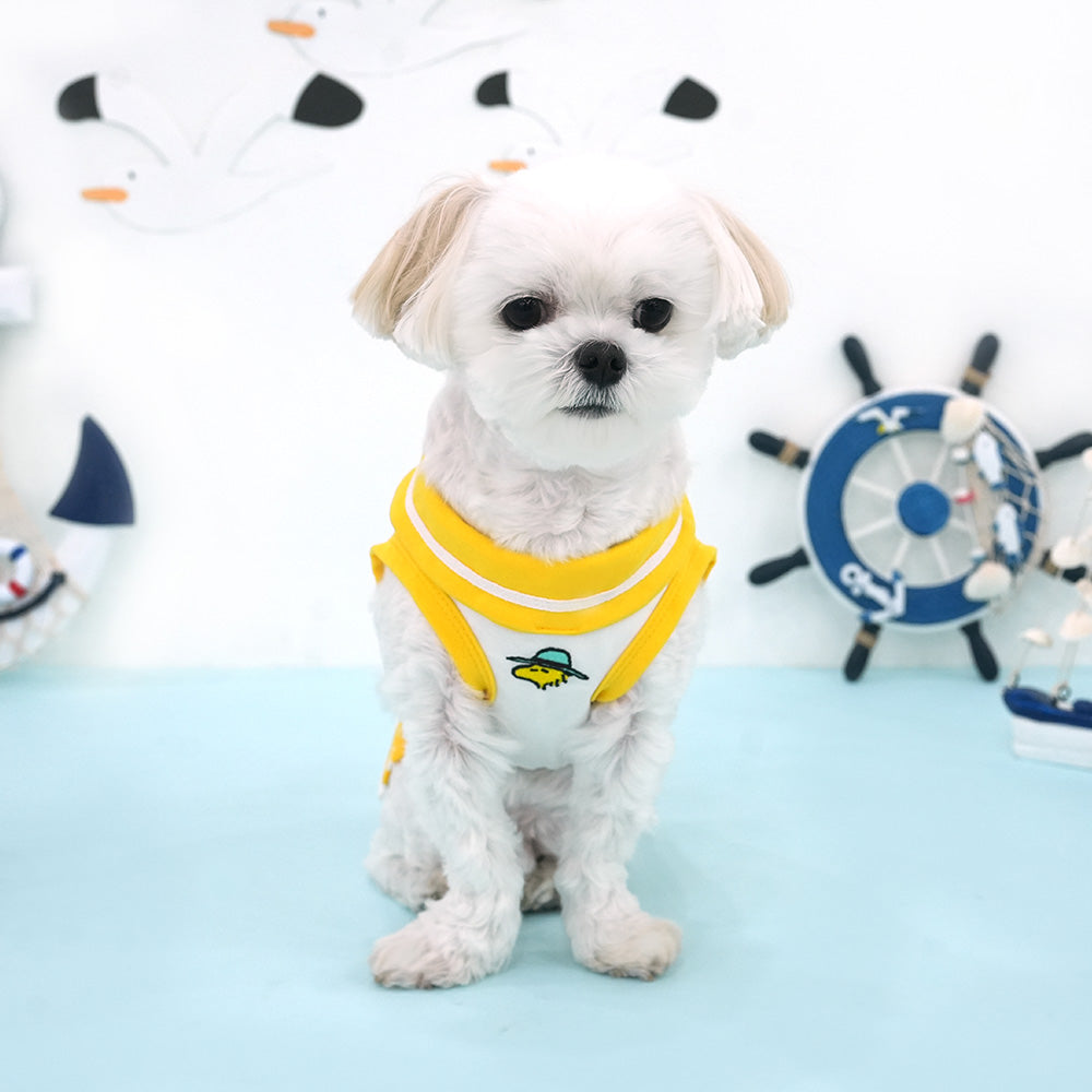 Peanuts Seaside Cool Collar T-Shirt
