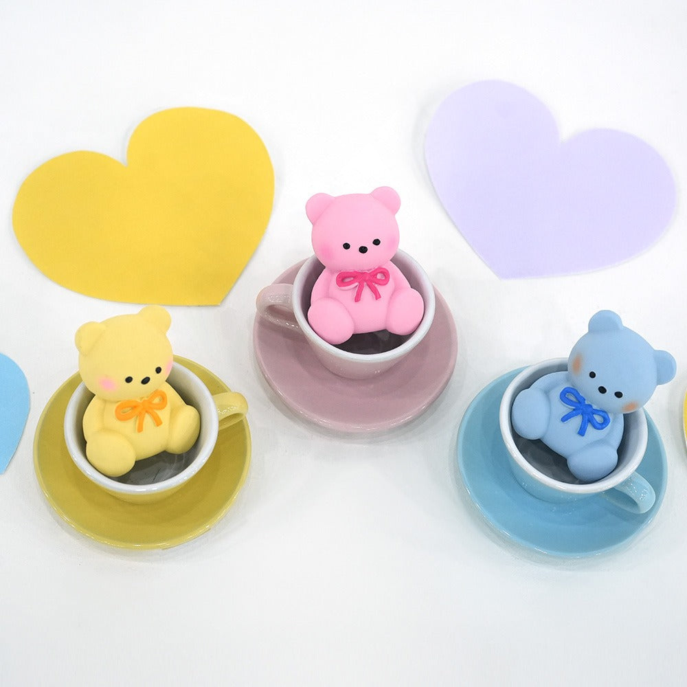 Ribbon Bear Latex Toy