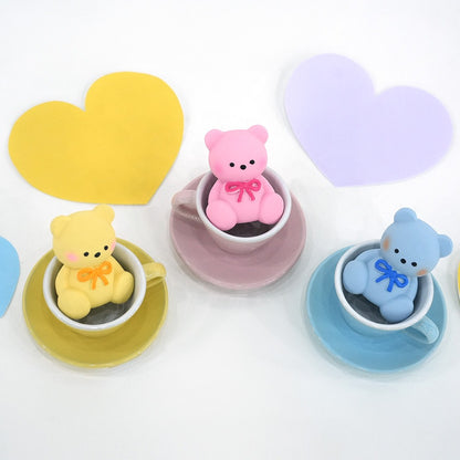 Ribbon Bear Latex Toy