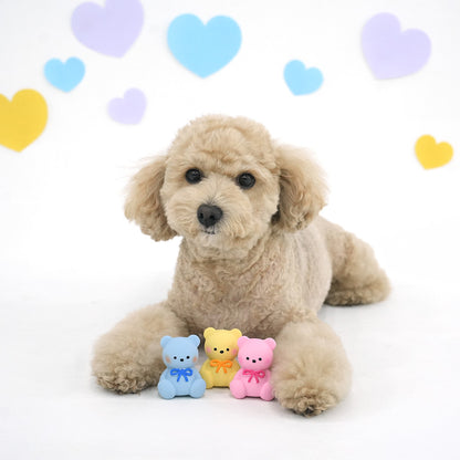 Ribbon Bear Latex Toy