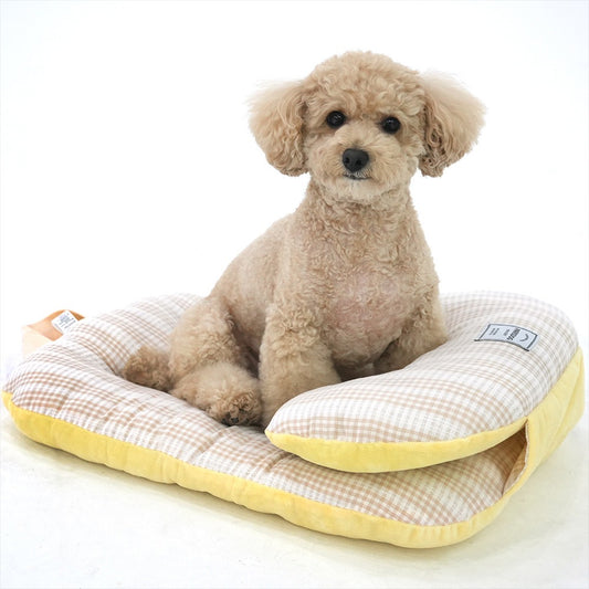 Sweet Check Stroller Cushion Set