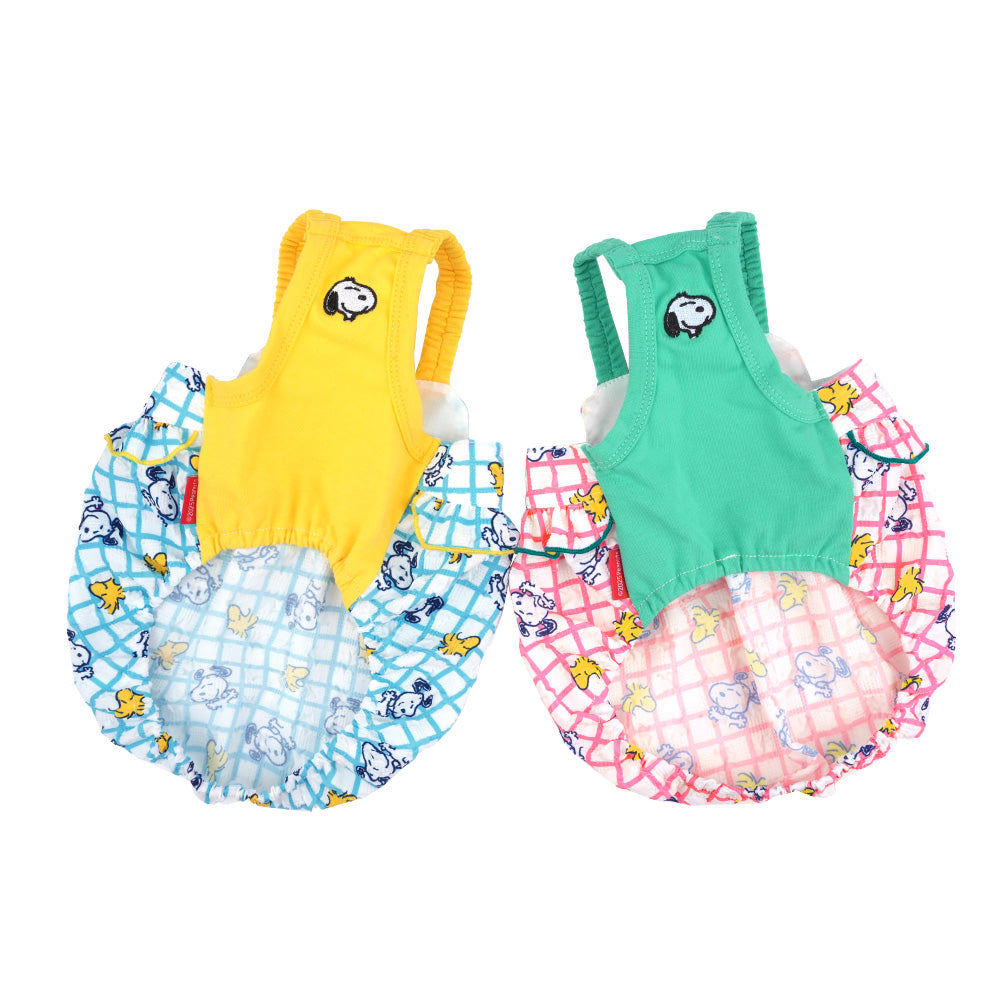 Peanuts Summer Check Pumpkin Dress